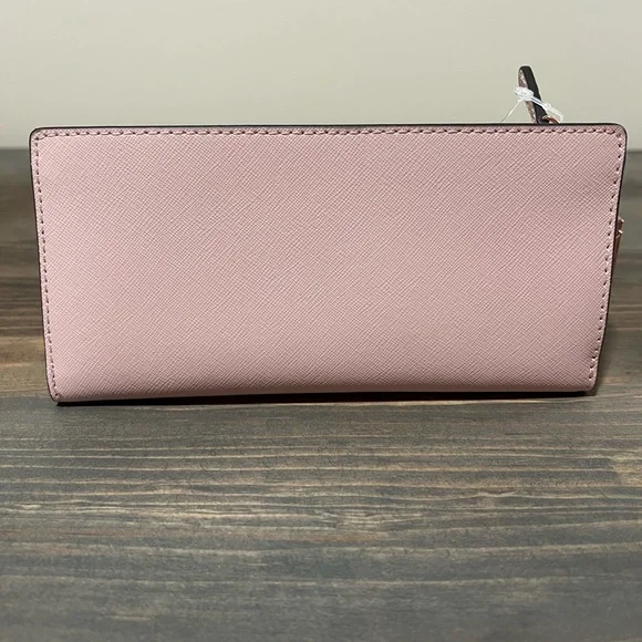 ✨🏷️SALE✨NWT Michael Kors Jet Set Lg Carryall Bifold Wallet w/ Card Case, Blossom - Picture 3 of 12
